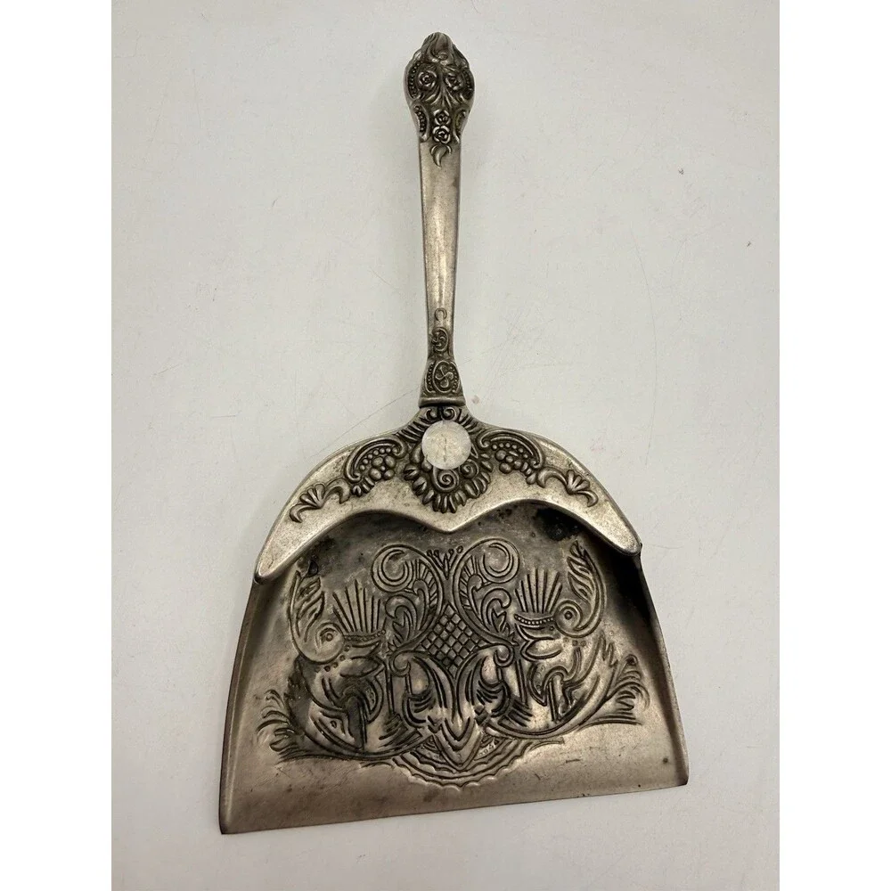 Vintage Godinger Silver Art Co GSA Silver Plated Crumb Miniature Dust Pan